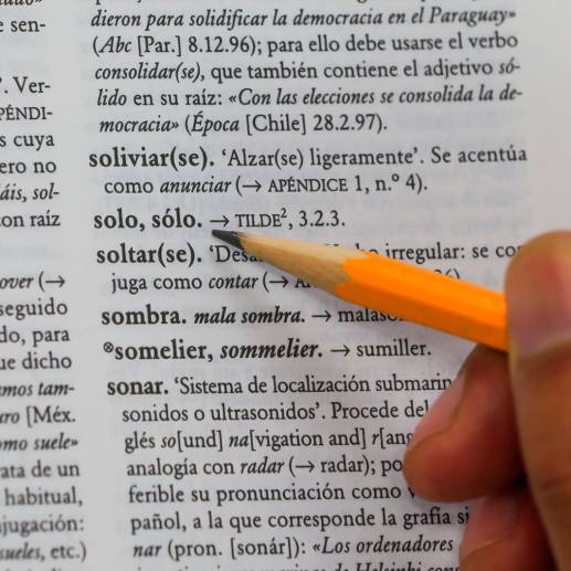 No se complique, solo va sin tilde. FOTO Esneyder Gutiérrez