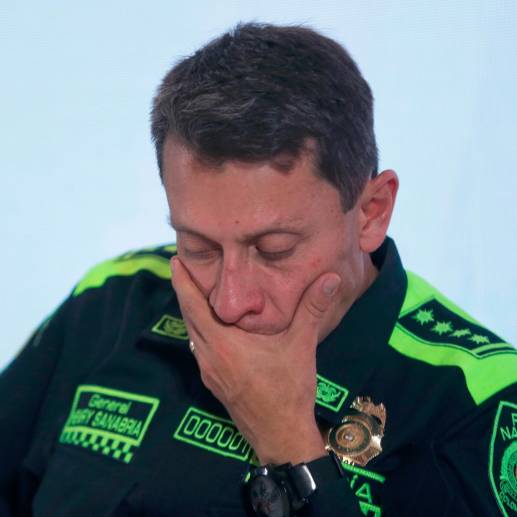 El director general de la Policías, Henry Sanabria, dio polémicas declaraciones este domingo que lo tienen en problemas. FOTO: COLPRENSA