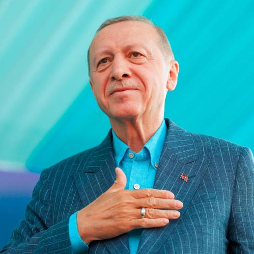 Erdogan estará cinco años más en el poder de Turquía. Foto: Tomada del Twiiter @RTErdogan. 