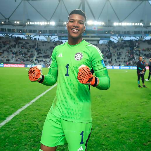 Luis Marquines ha impresionado en el Mundial Sub-20 por las atajadas que ha hecho en los dos juegos que ha disputado Colombia. <span class="mln_uppercase_mln">FOTO</span> <b><span class="mln_uppercase_mln">GETTY</span></b>