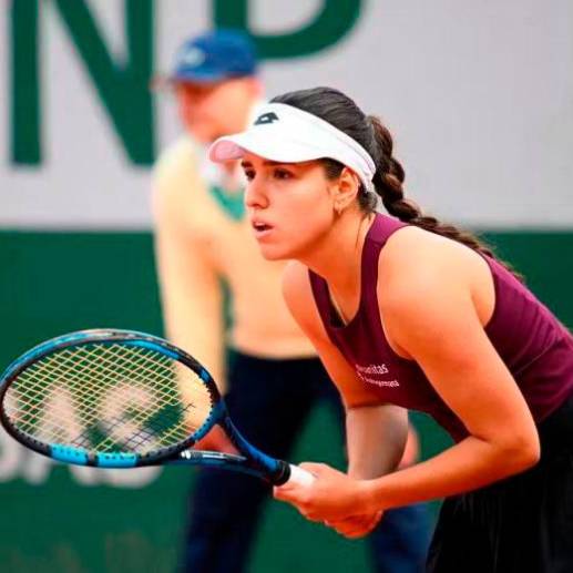 Camila Osorio actualmente es la número 86 del ranquin WTA. FOTO FEDECOLTENIS