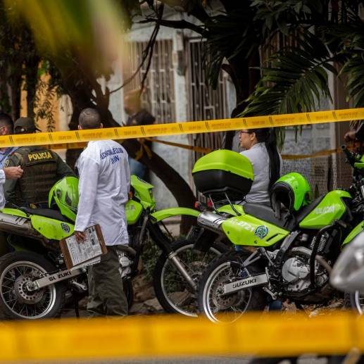 En lo corrido de este año se han reportado 90 homicidios en Medellín, lo que equivale a un 2,3% más que en el mismo periodo de 2022. FOTO: ANDRÉS CAMILO SUÁREZ