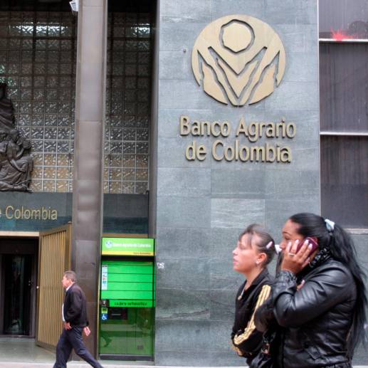 Entre agosto de 2022 y febrero pasado, el Banco Agrario desembolsó créditos por $5,7 billones. Foto: Colprensa