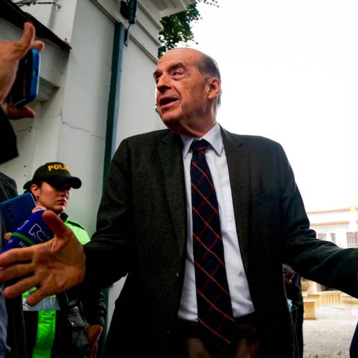 El ministro de Relaciones Exteriores Álvaro Leyva. FOTO: COLPRENSA