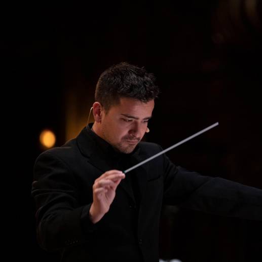 Gran parte de la carrera musical de Andrés Lopera se ha desarrollado en las aulas y los escenarios de los Estados Unidos. Foto: Cortesía.