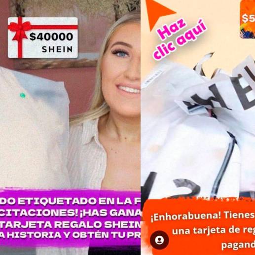 Algunas imágenes de los bonos denunciados por usuarios en Twitter. FOTO Cortesía
