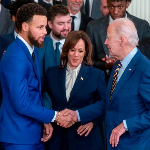 Curry y estrellas del deporte se unen por la vida sana. FOTO: EFE