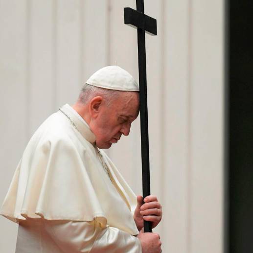 La salud del Papa Francisco mejora y será dado de alta el sábado, antes del Domingo de Ramos de Semana Santa. FOTO: Tomada de Twitter @VaticanNews