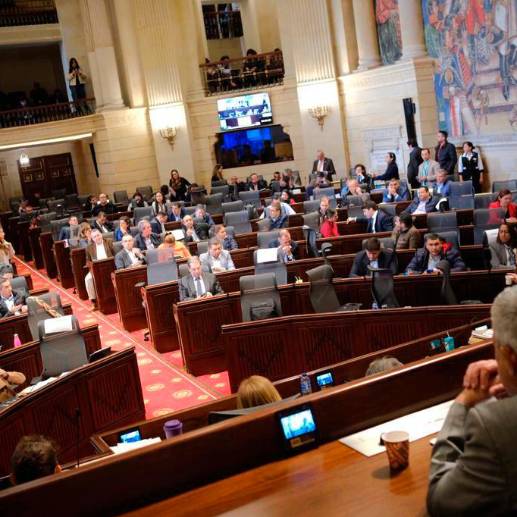 El primer debate del Plan Nacional de Desarrollo se prolongó por tres días. FOTO CORTESÍA