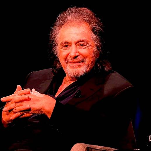 Al Pacino será papá por cuarta vez junto a la productora de cine Noor Alfallah. Foto: Getty. 