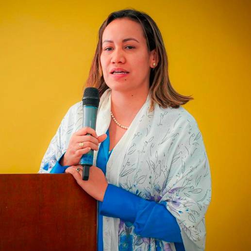 La ministra de Salud, Carolina Corcho, sostuvo que la decisión sobre el futuro de la reforma a la salud está en el Congreso. FOTO: Cortesía / Archivo El Colombiano