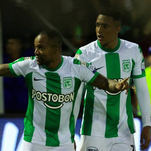 Nacional venció nuevamente a Águilas con gol de Dorlan Pabón. FOTO MANUEL SALDARRIAGA