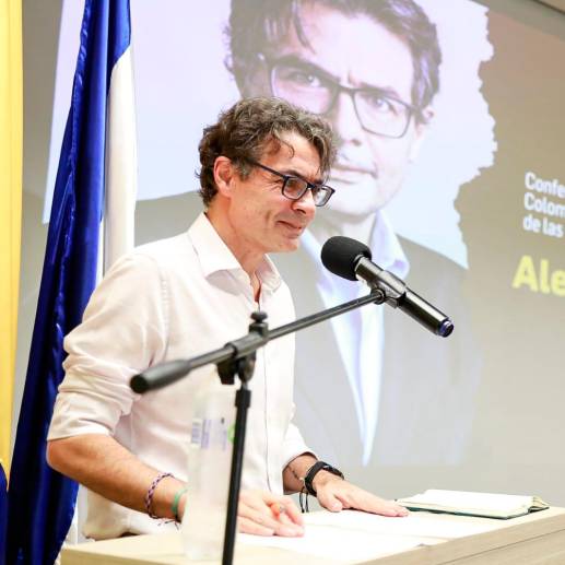Alejandro Gaviria fue ministro de Salud de Gustavo Petro. FOTO CORTESÍA 