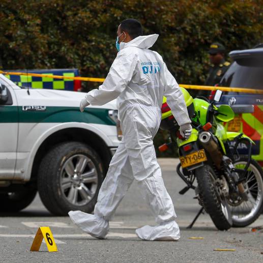 El homicidio ocurrió en el barrio Aures, de la comuna 7, Robledo. Imagen de referencia. FOTO Manuel Saldarriaga