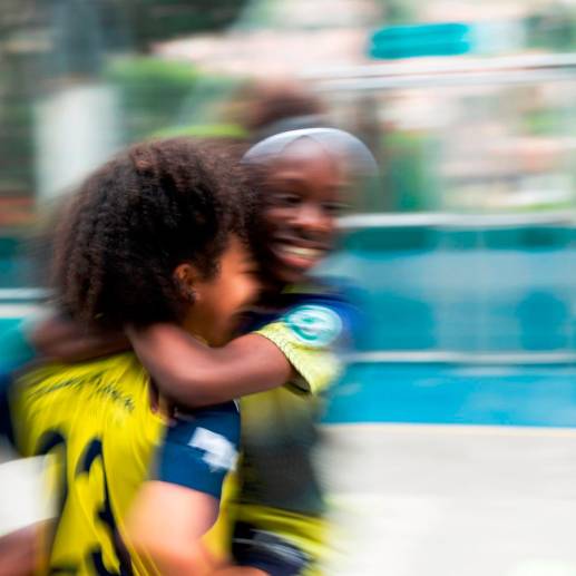 “El llamado”, cuenta la historia de tres mujeres que han decidido enfocar todos sus esfuerzos a ser jugadoras profesionales de fútbol. Foto: Cortesía