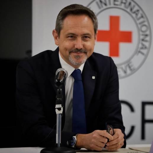 Lorenzo Caraffi es el jefe de la delegación del CICR en Colombia. FOTO COLPRENSA 