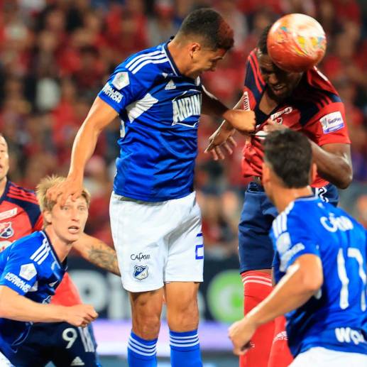 DIM recibe a Millonarios en el Atanasio. FOTO MANUEL SALDARRIAGA