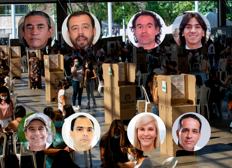 En 2019 salieron a votar más de 22,1 millones de colombianos. Según el censo electoral de ese año, estaban habilitadas para sufragar 36,5 millones de personas. Es decir, una participación del 60 %. FOTO Camilo Suárez