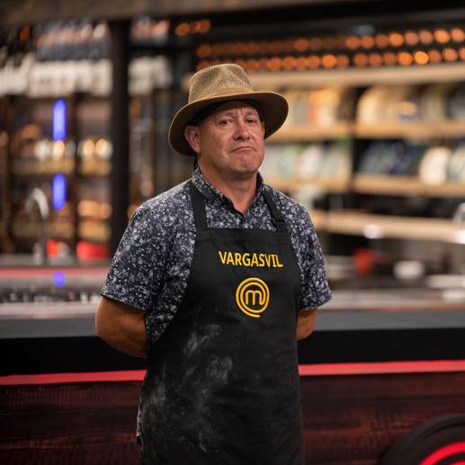 Vargasvil fue el primer eliminado del reality Master Chef Celebrity. FOTO Cortesía Canal RCN