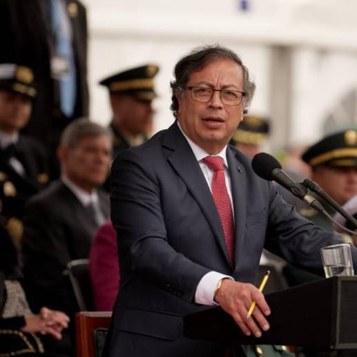 El presidente de Colombia, Gustavo Petro Urrego. FOTO: Twitter @petrogustavo