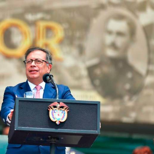 El resultado de la encuesta Invamer Colombia Opina mostró que la desaprobación del presidente, Gustavo Petro, subió para el décimo mes de su Gobierno. FOTO: Cortesía Presidencia