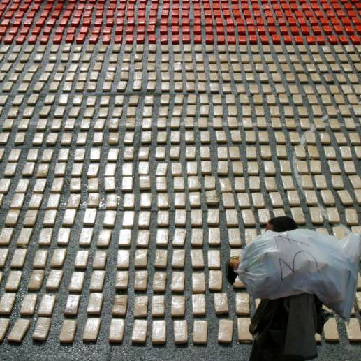 El año pasado se incautaron 2.000 toneladas de cocaína en el mundo. FOTO COLPRENSA
