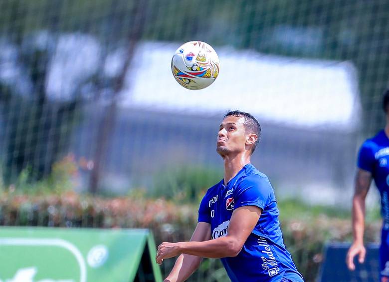 El volante antioqueño Andrés Ricaurte es uno de los baluartes del Equipo del Pueblo. Este semestre será el capitán. FOTO Juan Antonio Sánchez 