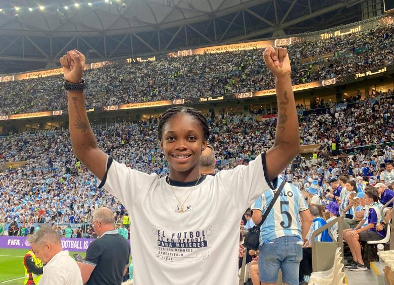 Linda Caicedo fue considerada como la mejor jugadora joven del mundo por la Federación Internacional de Historia y Estadística (IFFHS).FOTO CORTESÍA 