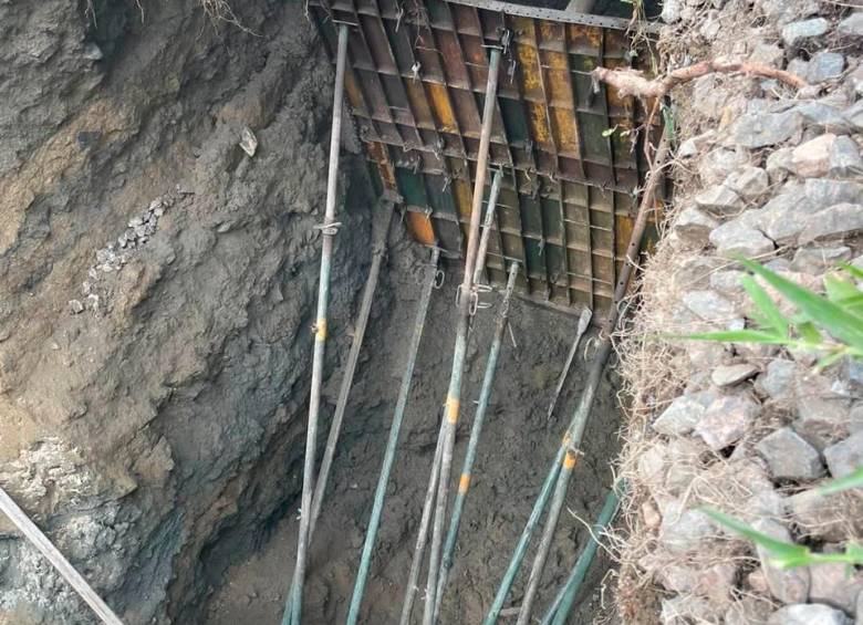 Los trabajos avanzan a toda máquina, según el metro. FOTO: METRO DE MEDELLÍN