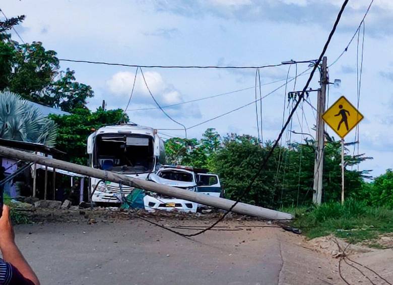 El hecho dejó tres muertos. FOTO: CORTESÍA El hecho dejó tres muertos. FOTO: CORTESÍA