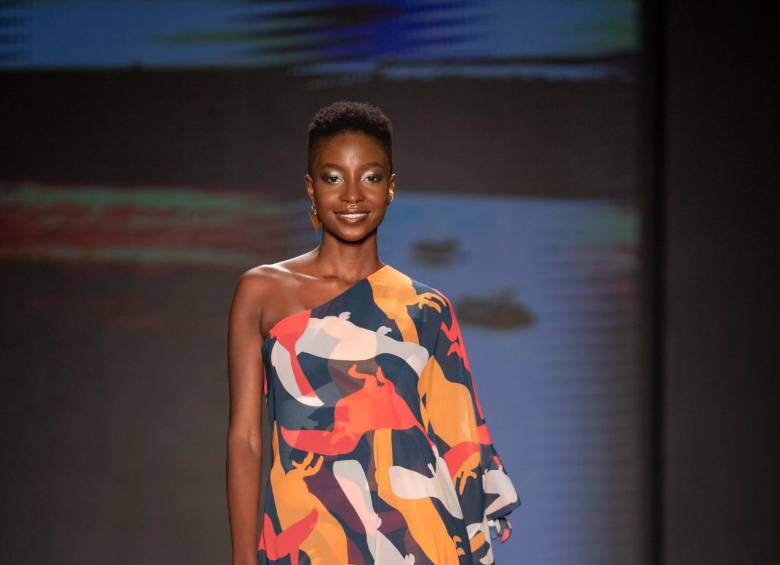 Look de la pasarela de Diego Guarnizo. FOTO INEXMODA