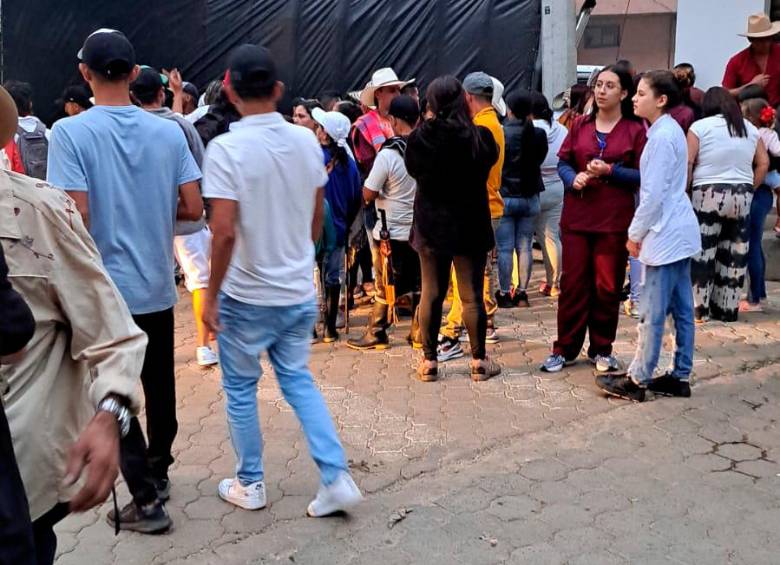 El choque ocurrió el pasado domingo 29 de enero, en una de las calles más transitadas de Campamento. FOTO: CORTESÍA