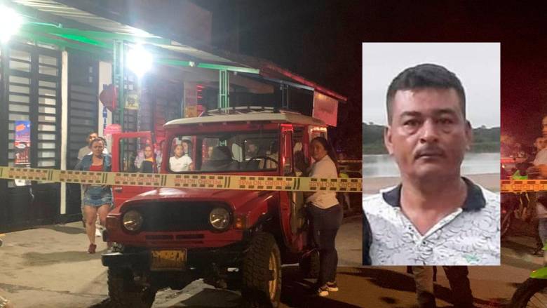 Castro fue asesinado mientras parqueaba su vehículo. FOTOS: CORTESÍA