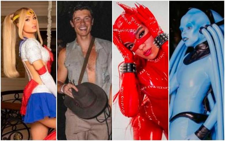 La dieron toda! Así se disfrazaron los famosos en este Halloween La dieron toda! Así se disfrazaron los famosos en este Halloween