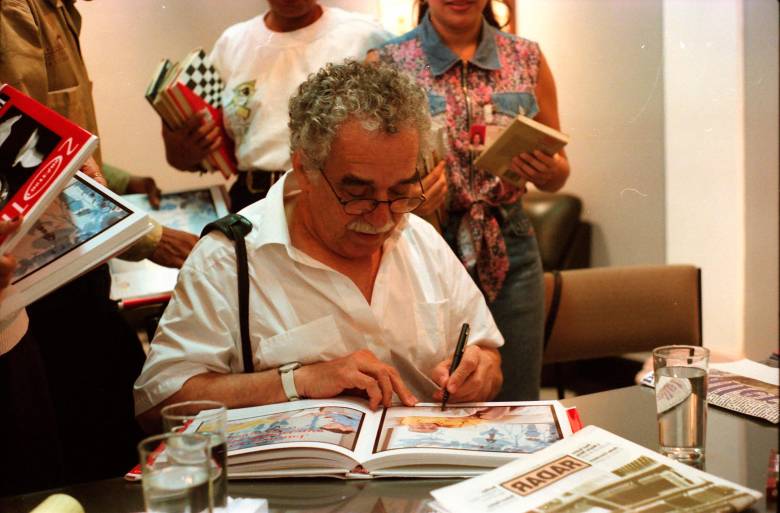 García Márquez recibió el Premio Nobel de Literatura el jueves 21 de octubre de 1982. FOTO ARCHIVO EL COLOMBIANO