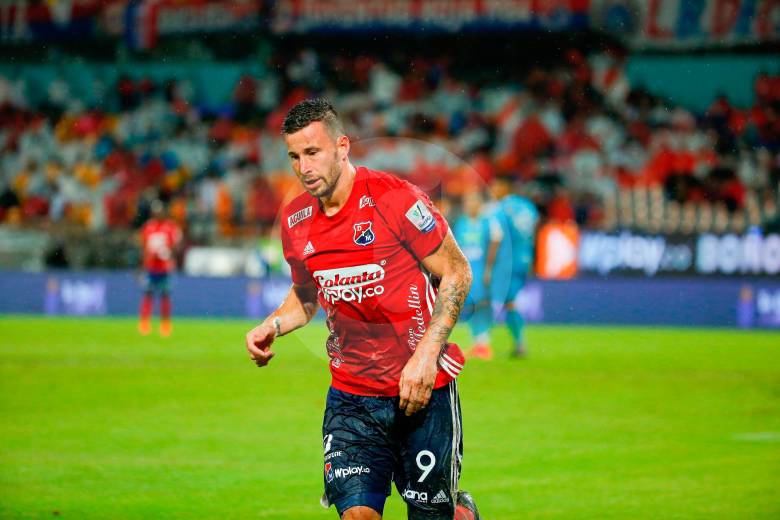 El argentino Luciano Pons quien ajusta 10 tantos con el DIM es una de las cartas fuertes que tiene el Poderoso en busca de la clasificación a la final. FOTO CAMILO SUÁREZ