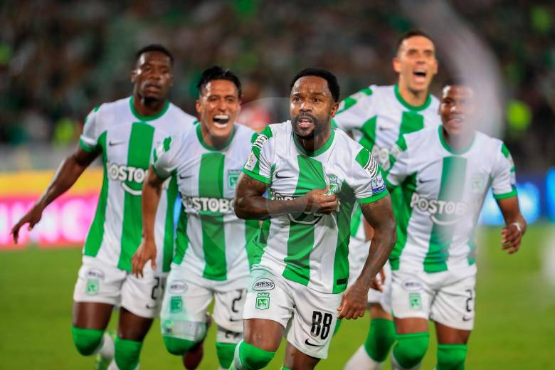 El Atlético Nacional, campeón en dos ocasiones de la Copa Libertadores (1898 y 2016), arranca en la edición 2023 como visitante. FOTO ANDRÉS CAMILO SUÁREZ