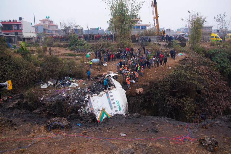 Las autoridades encontraron este lunes la caja negra del avión accidentado. FOTO EFE