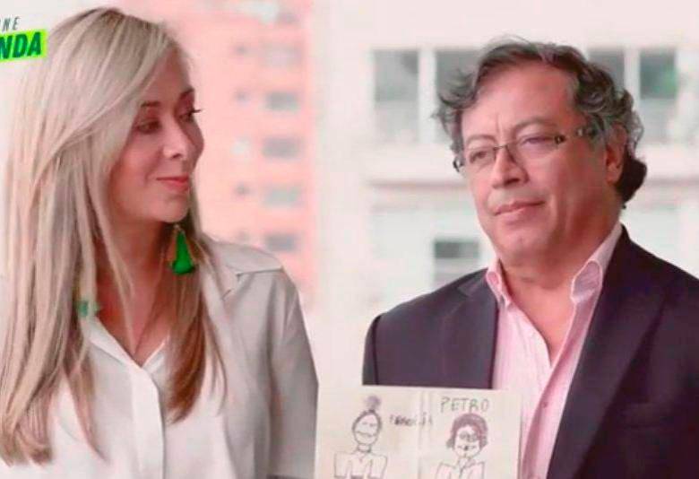 Miranda se unió al entonces candidato Petro en junio e integró el comité de jefes de debate. FOTO: CAPTURA DE PANTALLA
