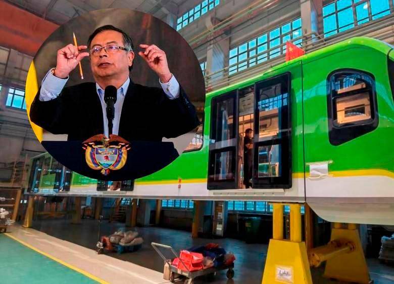 El presidente Gustavo Petro ha insistido en que un trayecto del Metro de Bogotá tiene que ser subterráneo desde que era alcalde de la capital del país. FOTO: COLPRENSA