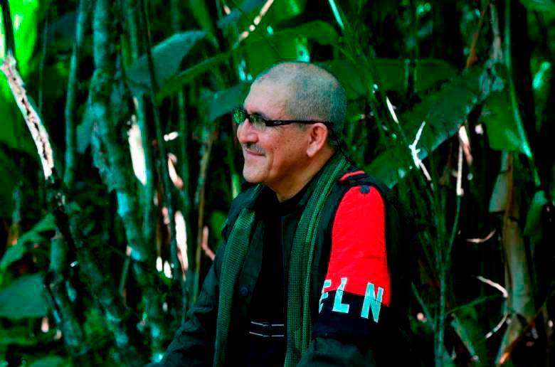 Antonio García es el comandante del ELN. FOTO TWITTER