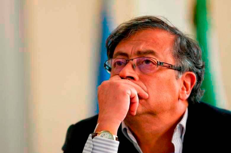 El presidente Gustavo Petro aseguró que no escribió el trino sobre los niños en Guaviare. FOTO: Colprensa