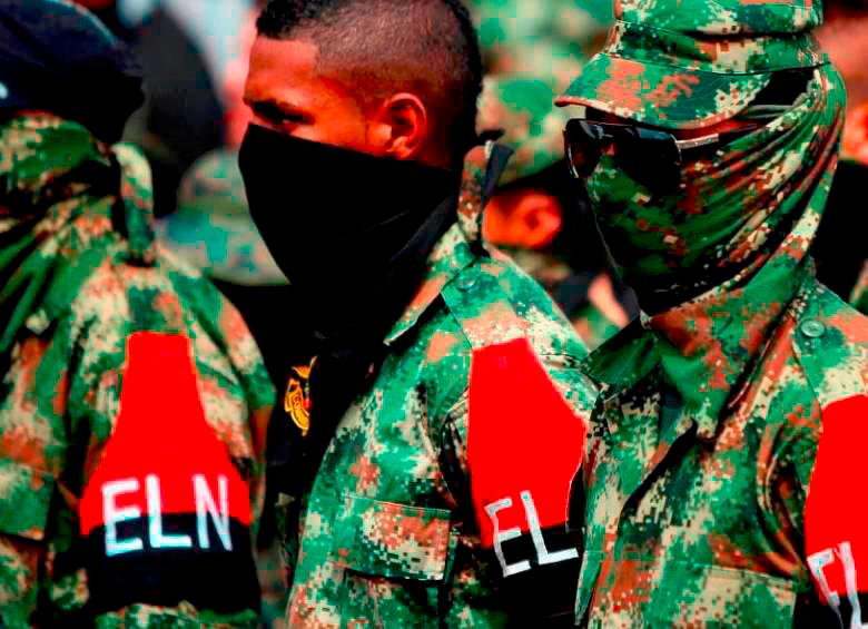 Imagen de referencia de la guerrilla del ELN. FOTO: COLPRENSA 