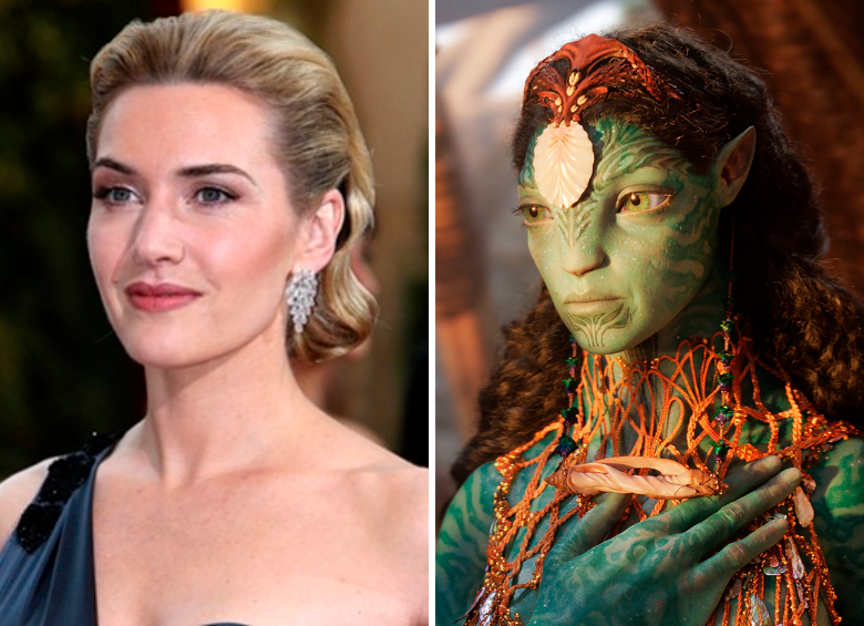 Kate Winslet interpreta a Ronal, una nativa del océano en la segunda entrega de Avatar. FOTOS archivo y cortesía Disney