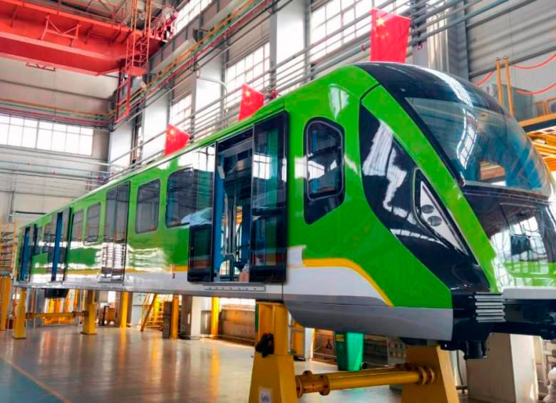 Cada tren tendrá una capacidad para transportar a 1.800 personas. FOTO @CLAUDIALOPEZ