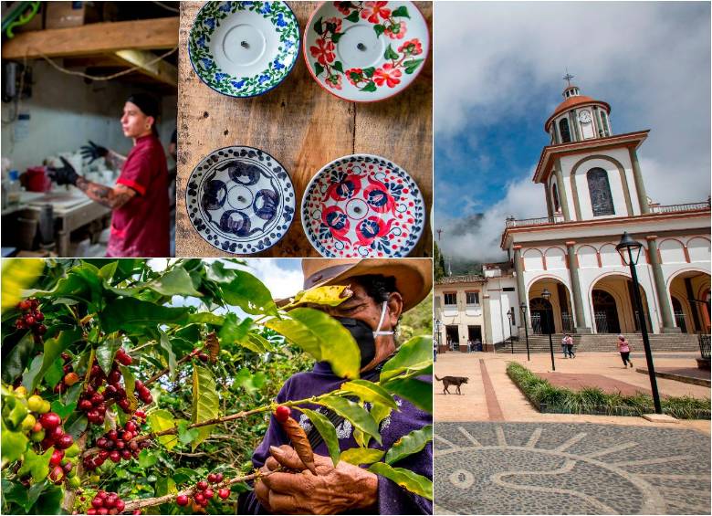 Experiencias en fincas cafeteras, charcos y hasta vajillas atraen a turistas de todo el mundo. FOTO: ARCHIVO
