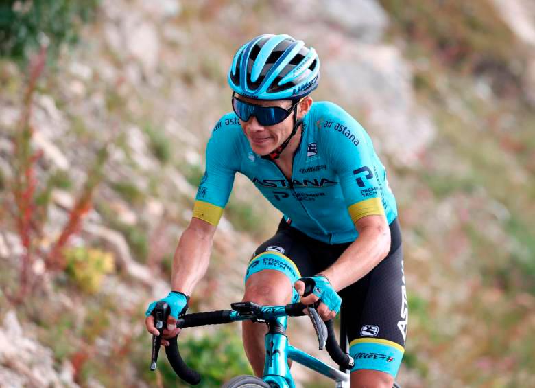 Miguel Ángel López firmó su tercer top-5 en una Vuelta a España. FOTO: AFP