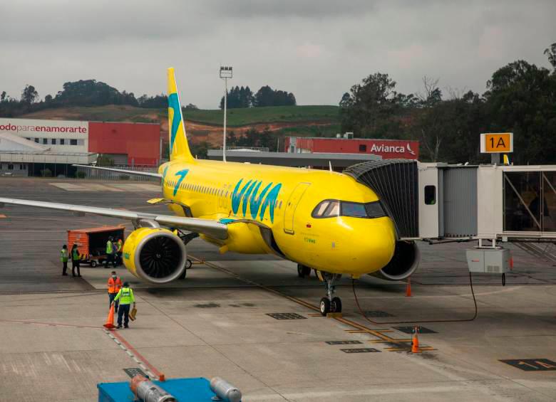 Viva intenta desde el año anterior una integración con Avianca, pero la solicitud está en estudio de Aerocivil. FOTO EL COLOMBIANO 