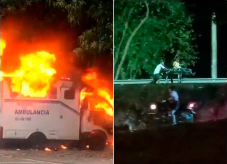 La Secretaría de Salud de Antioquia rechazó el ataque a la misión médica ocurrida el sábado. FOTO: CAPTURA DE VIDEO