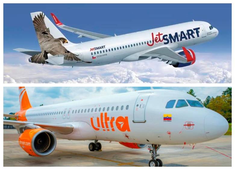 JetSmart compraría a Ultra Air en los próximos meses. FOTO Cortesía